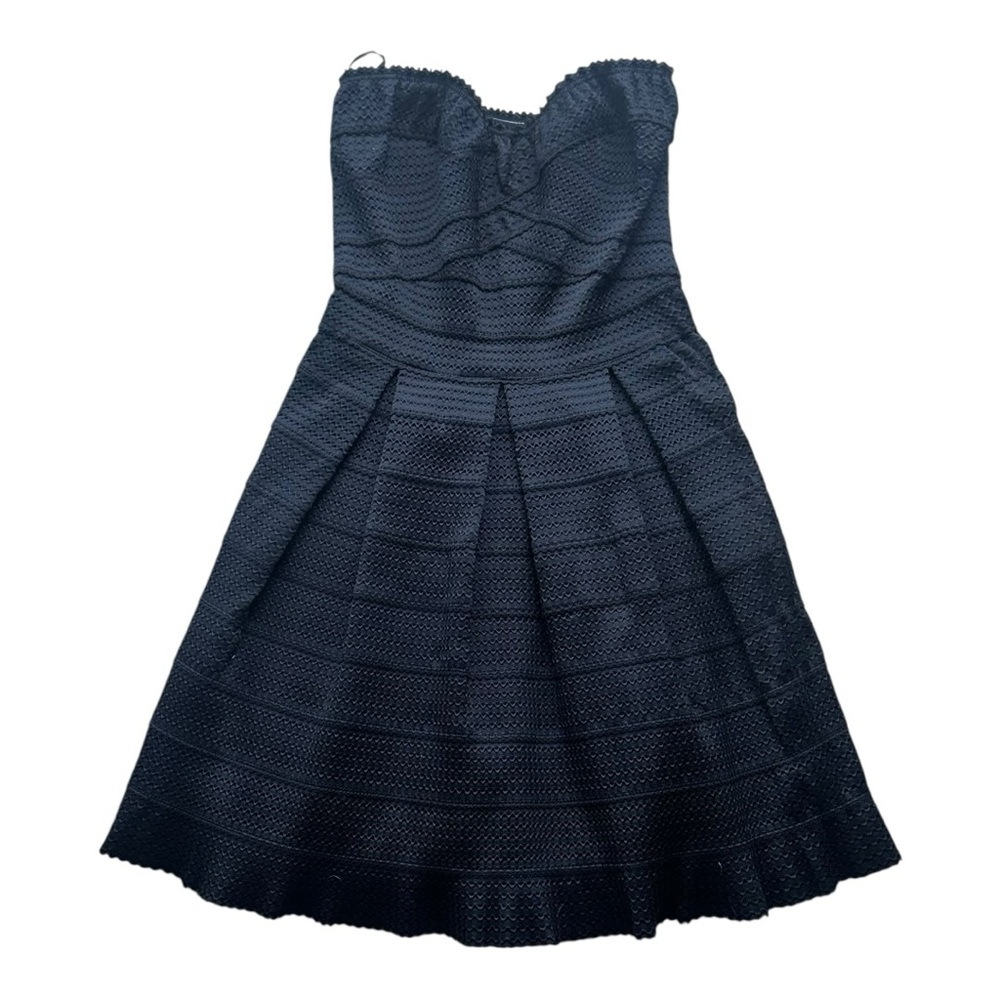 Express Black Elastic Fit & Flare Dress‎ XS Homecoming